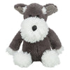 Trixie hond met snor pluche grijs