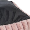Trixie hondenmand lonni hoekig ribfluweel roze