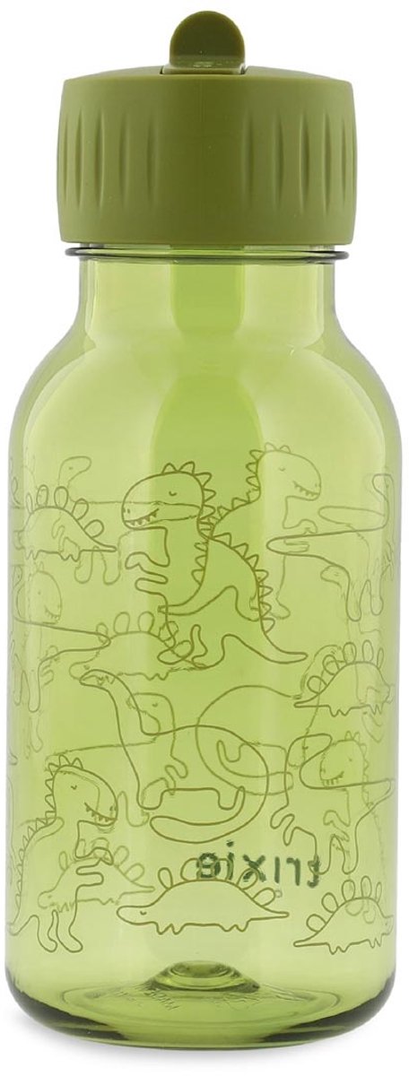 Trixie | tritan drinkfles 350ml - daring dino - lekvrij - 350 ml