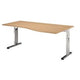 Bach bureau hammerer os18 6 bruin 1800 mm x 1000 mm x 850 mm