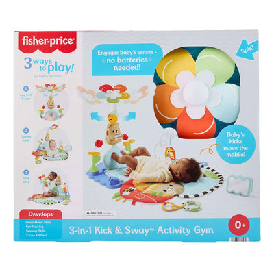 Fisher-price fisher price 3-in-1 activiteitenmat voetenspel