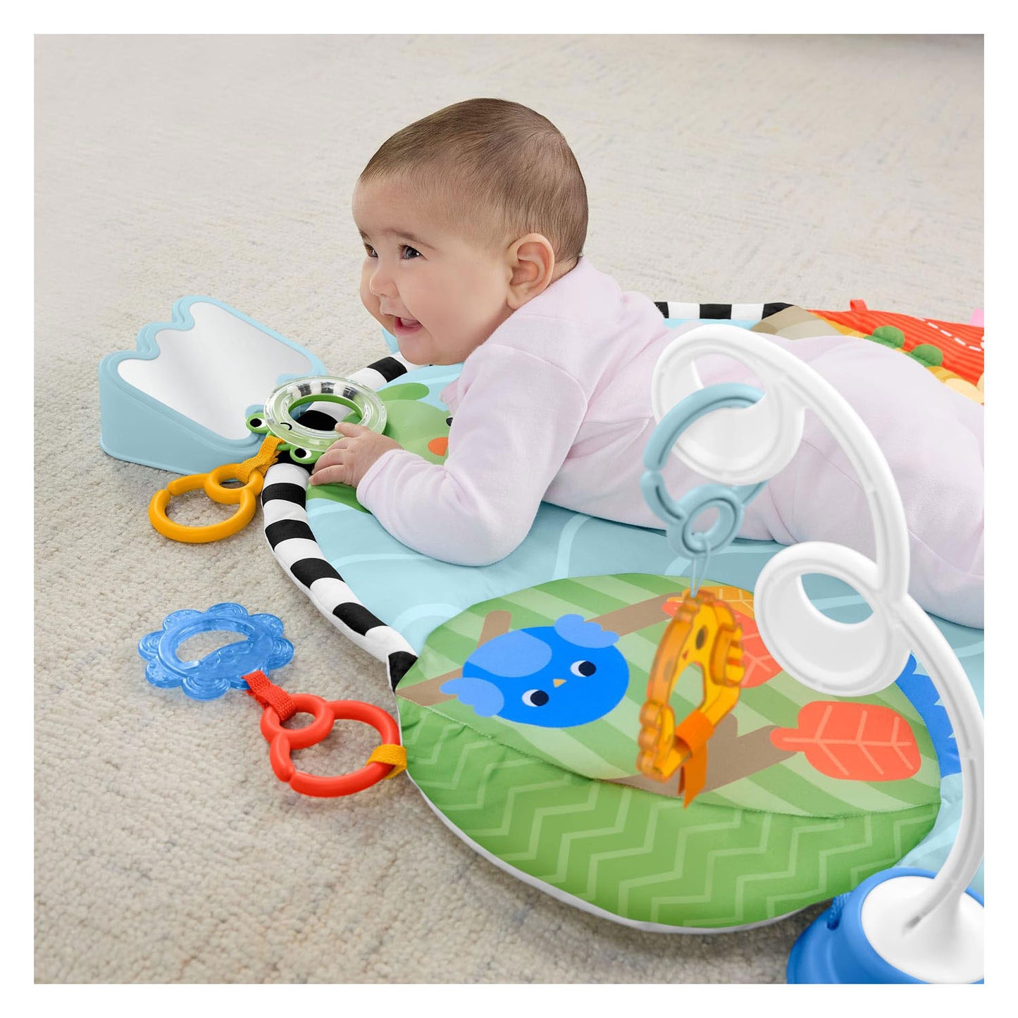 Fisher-price fisher price 3-in-1 activiteitenmat voetenspel