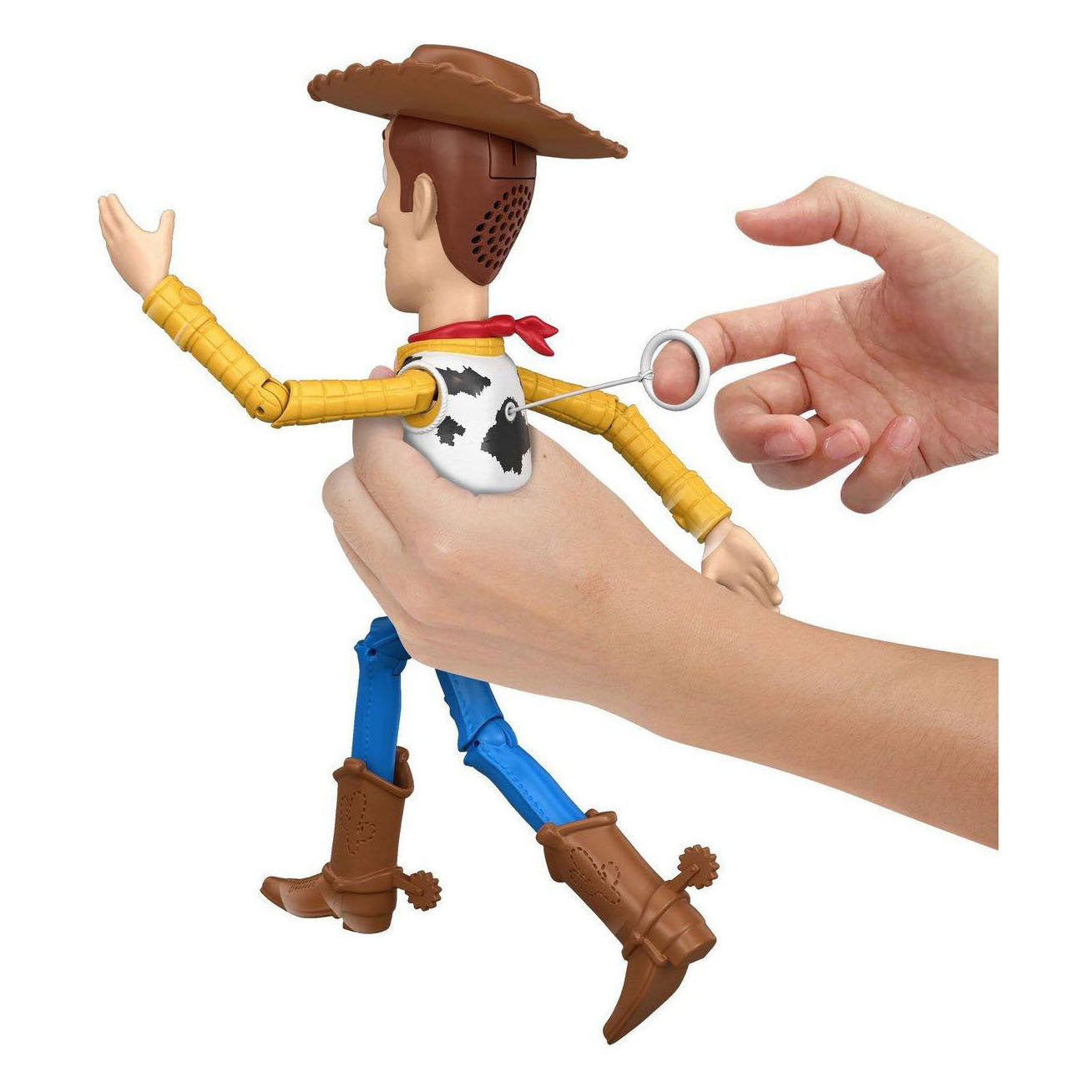 Mattel toy story 5 - hello woody deluxe elektronisch - 30cm nl