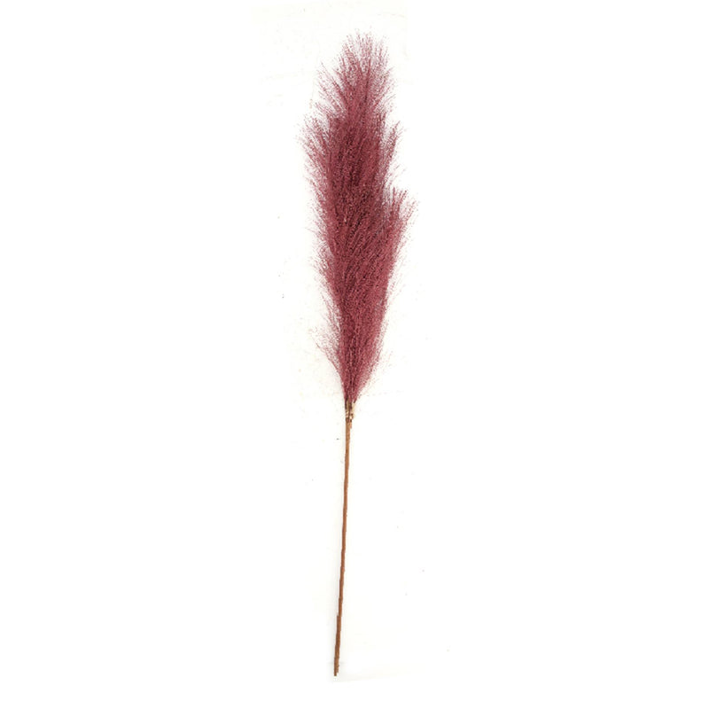 Dijk natural collections kunstbloem pluim kunsttak 77x8x3cm terra