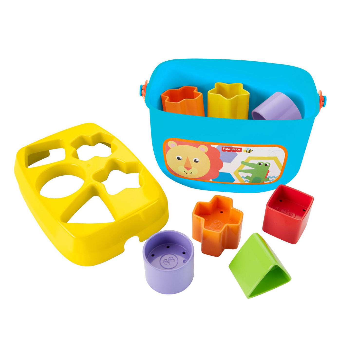 Mattel fisher-price baby's eerste blokken - blokkendoos