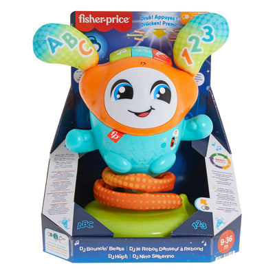 Fisher-price dj bouncin beats leerrobot - peuter speelgoed - meertalig