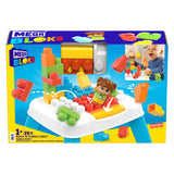 Mega bloks - build 'n tumble bouw tafel - 25dlg. - afbeelding 1