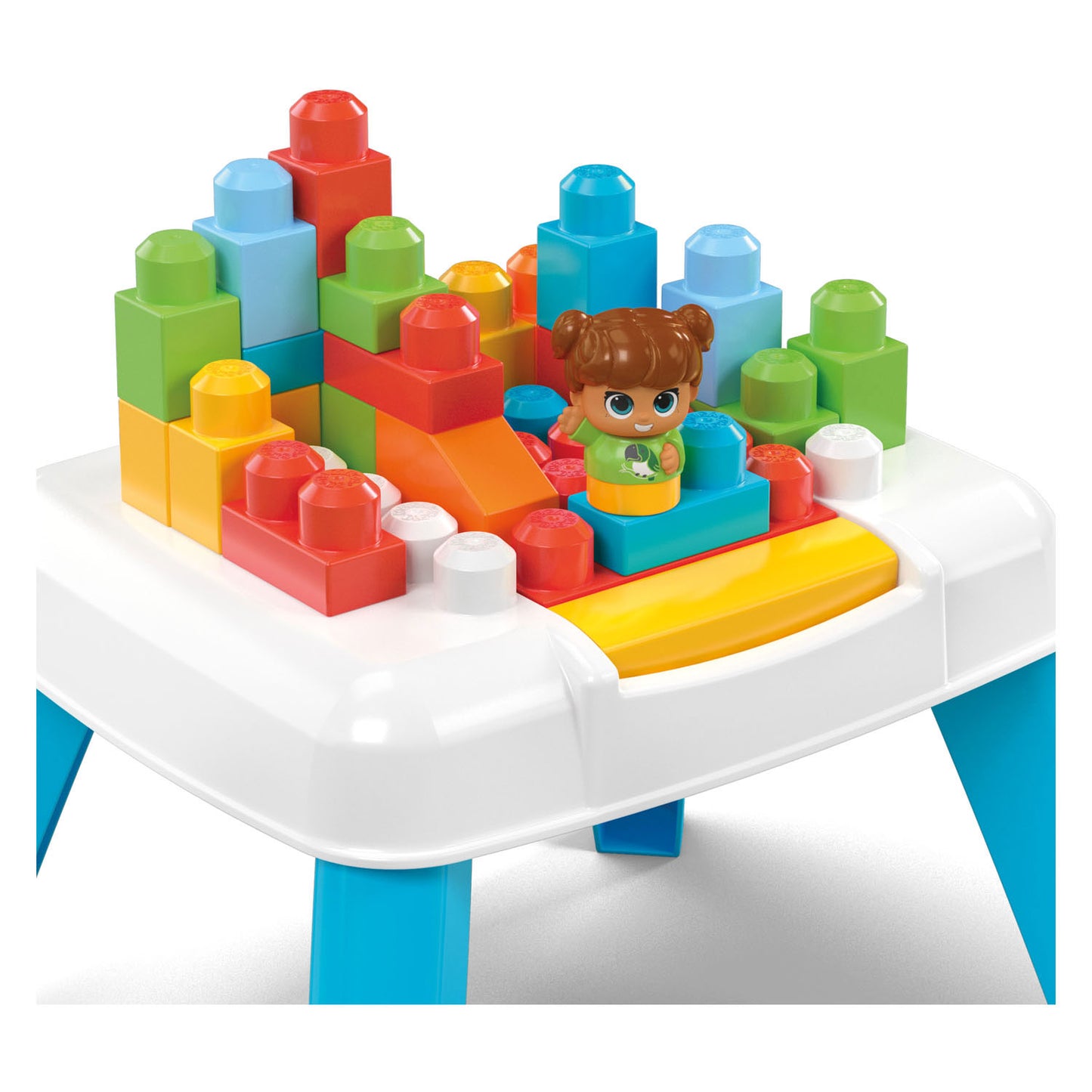 Mega bloks - build 'n tumble bouw tafel - 25dlg.