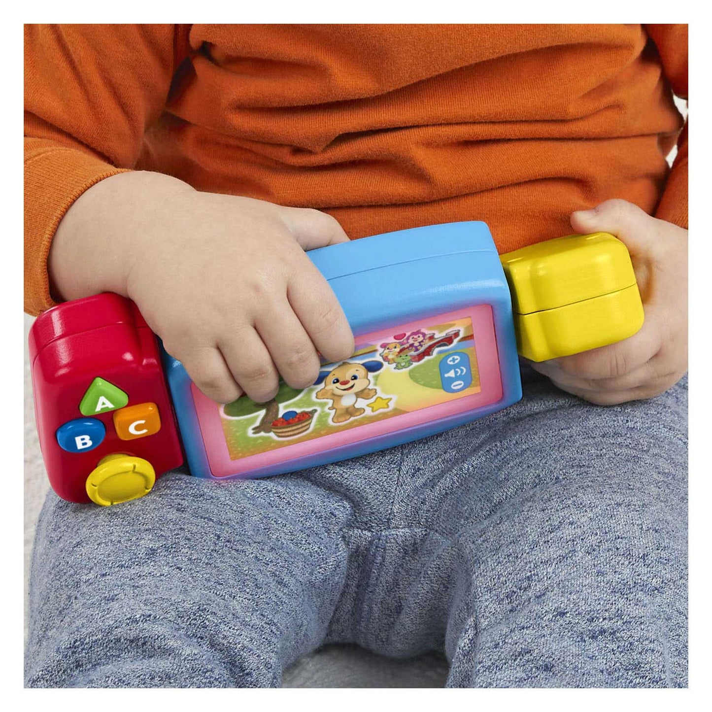 Mattel fisher price draai en leer spel