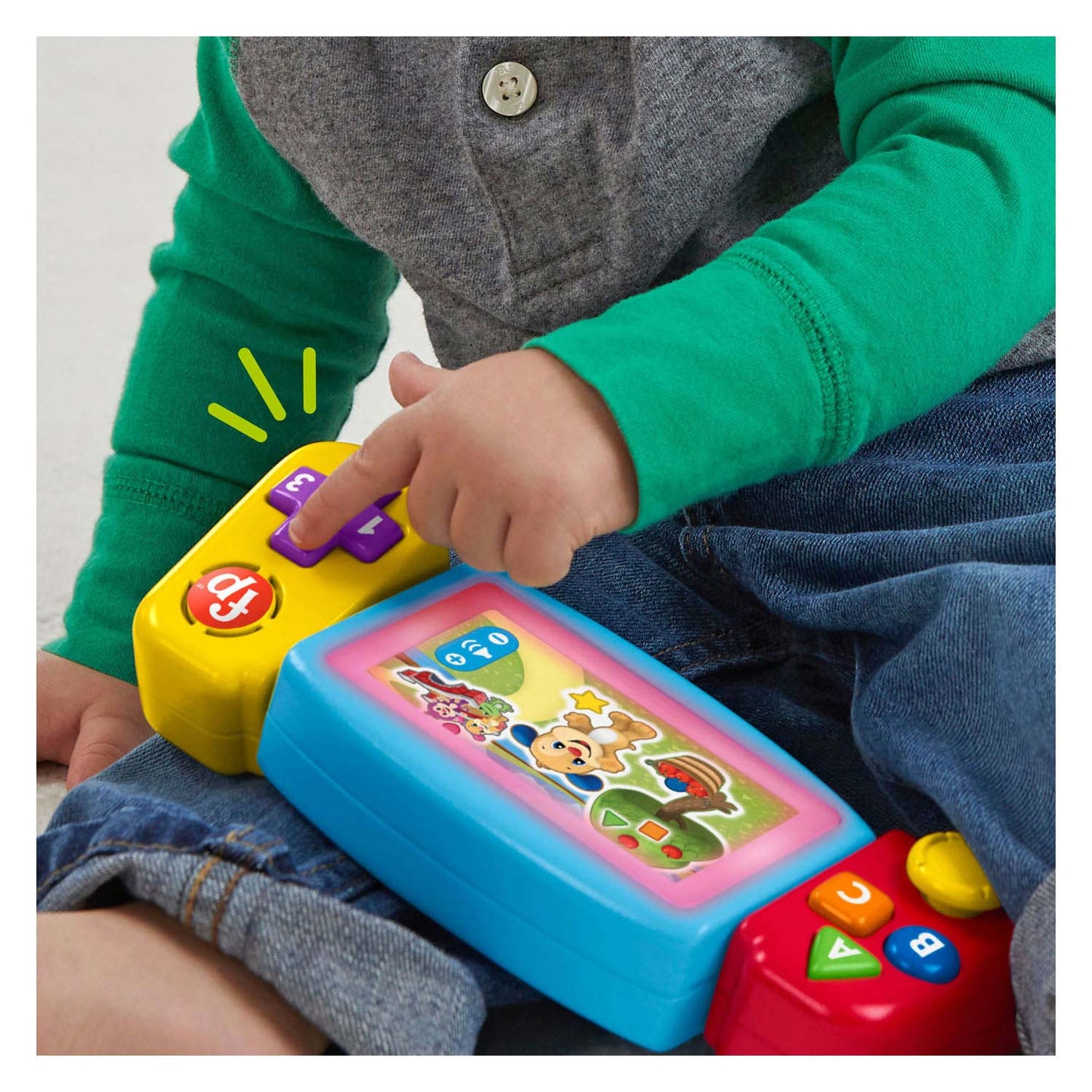 Mattel fisher price draai en leer spel