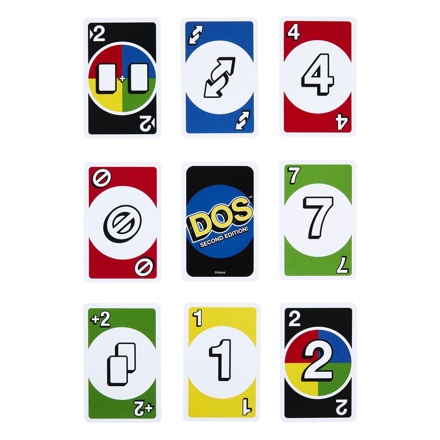 Mattel uno dos second edition