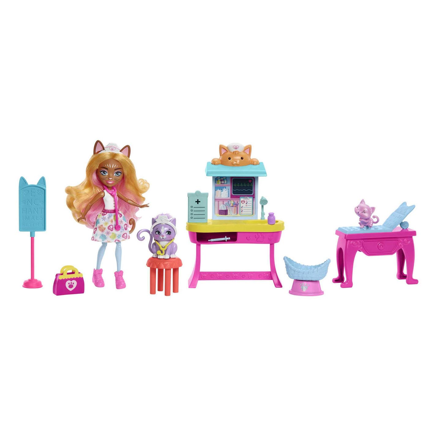Mattel Enchantimals City Tails Dokterspraktijk Speelset
