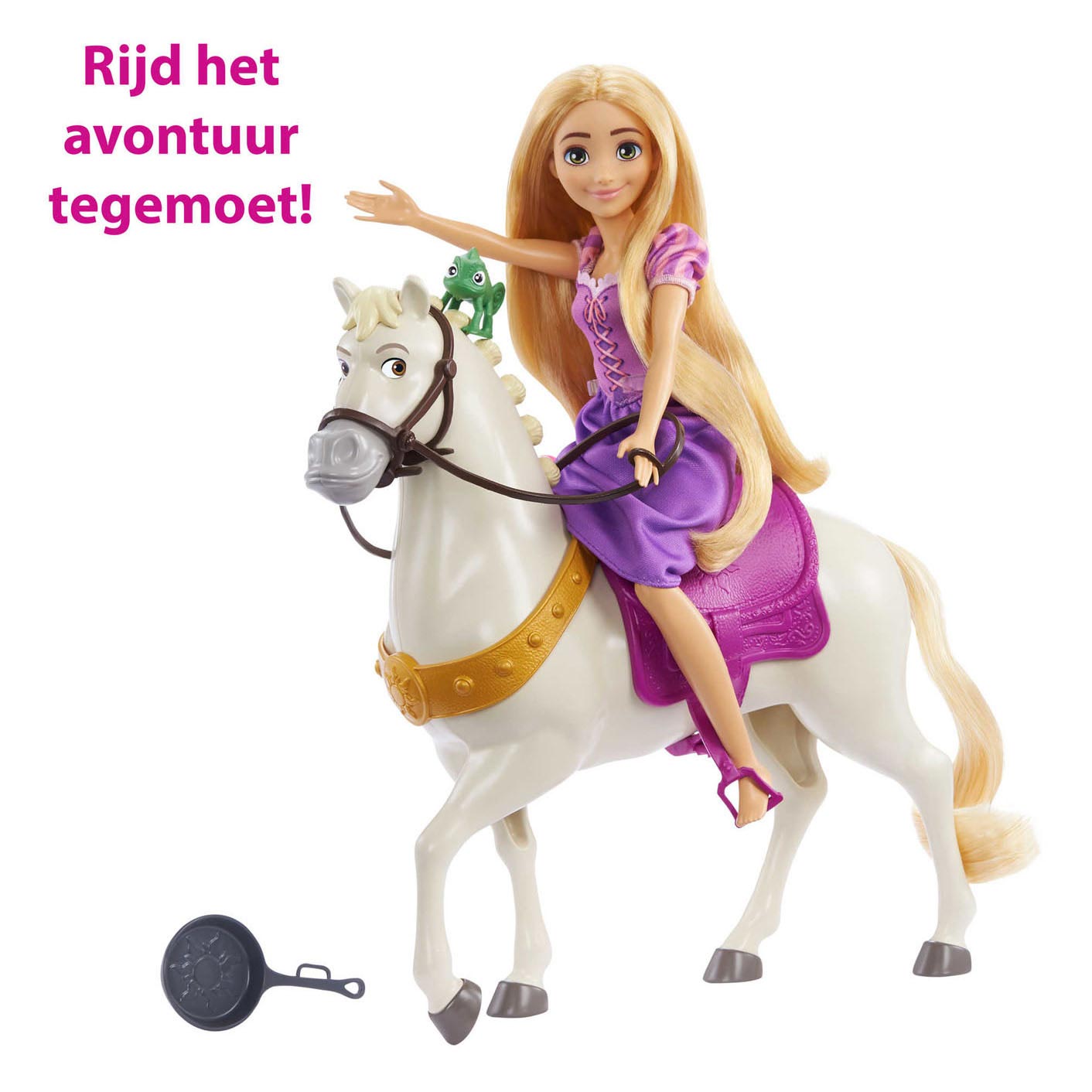 Mattel Prinses Pop Rapunzel en Maximus