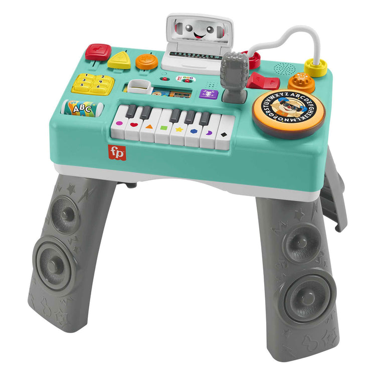 Fisher-price leerplezier mixen en leren dj-tafel - speelgoedinstrument