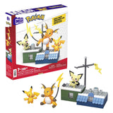 Mattel mega construx bouwset pikachu evolution - afbeelding 3