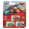 Mattel disney pixar cars mini racers auto's, 3st.