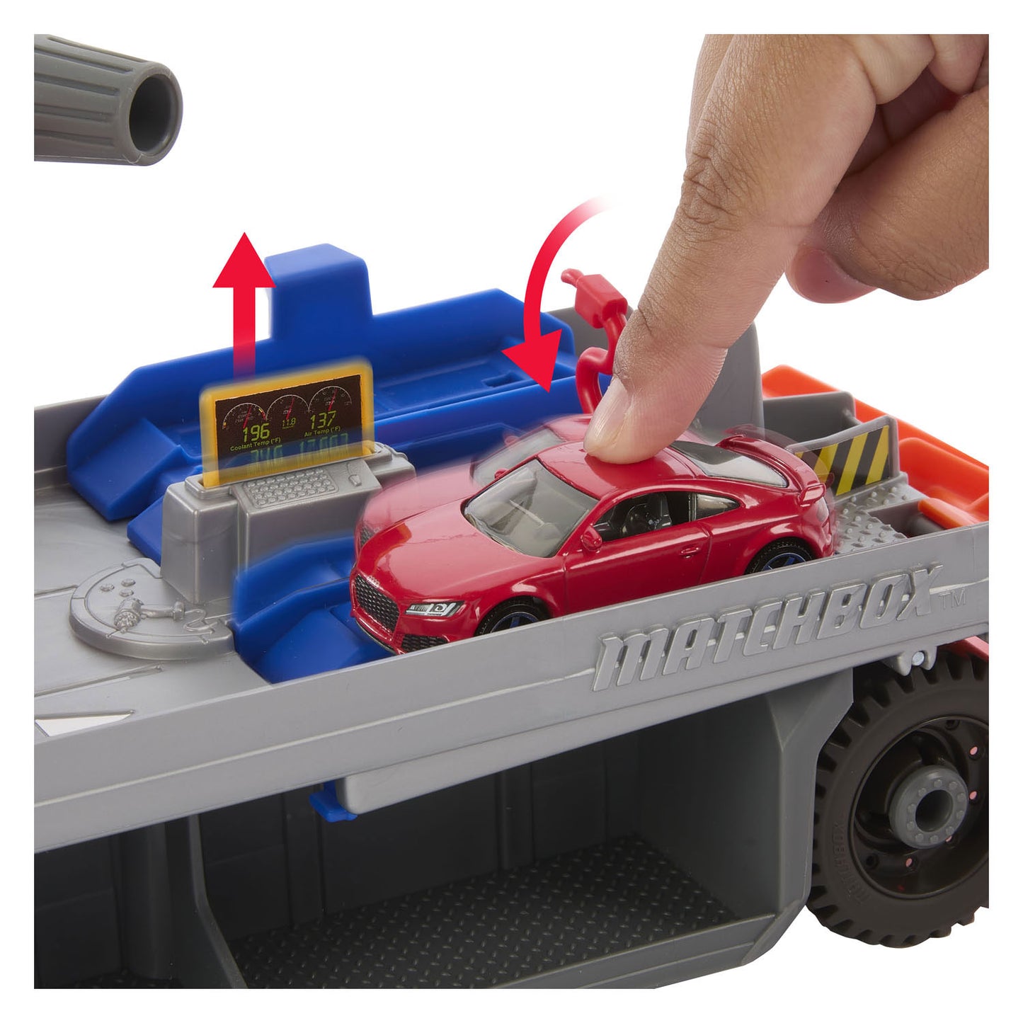 Mattel matchbox reperatie- en takelwagen