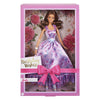 Mattel Signature pop met blond haar en zwart-witte avondj