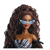 Mattel barbie 65e blauwe saffieren verjaardag modepop