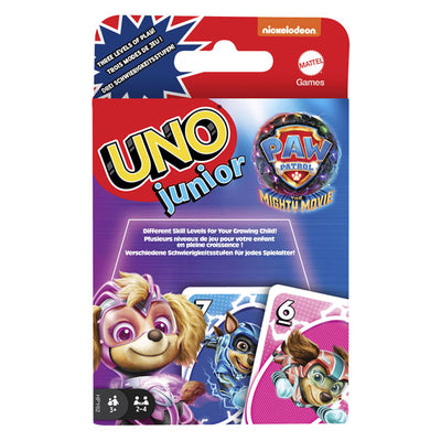 Mattel games uno junior paw patrol