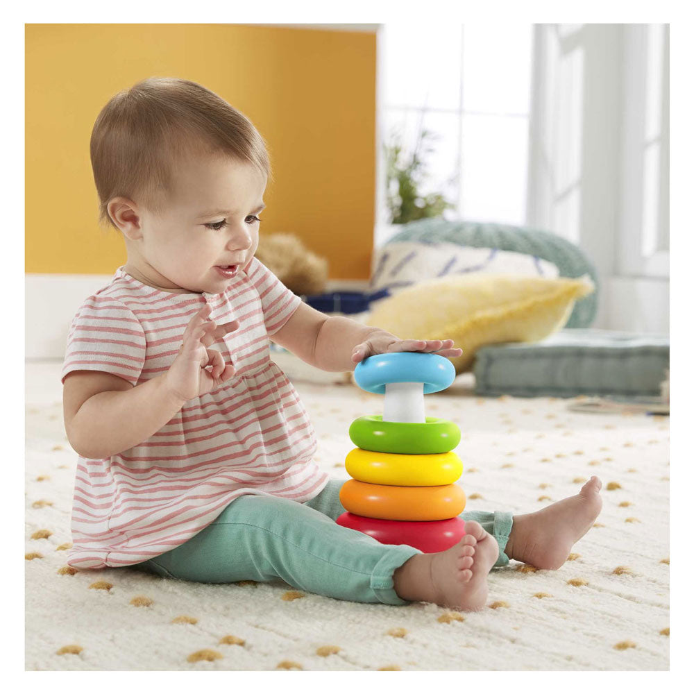 Fisher-price kleurenringpiramide - stapelspeelgoed