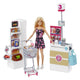 Mattel barbie modepop supermarkt speelset