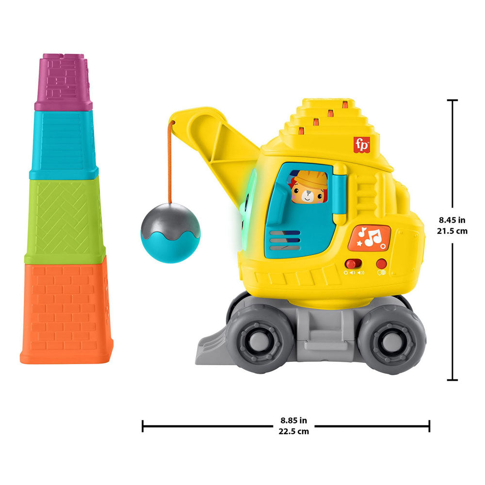 Mattel fisher-price tel- en stapelkraan