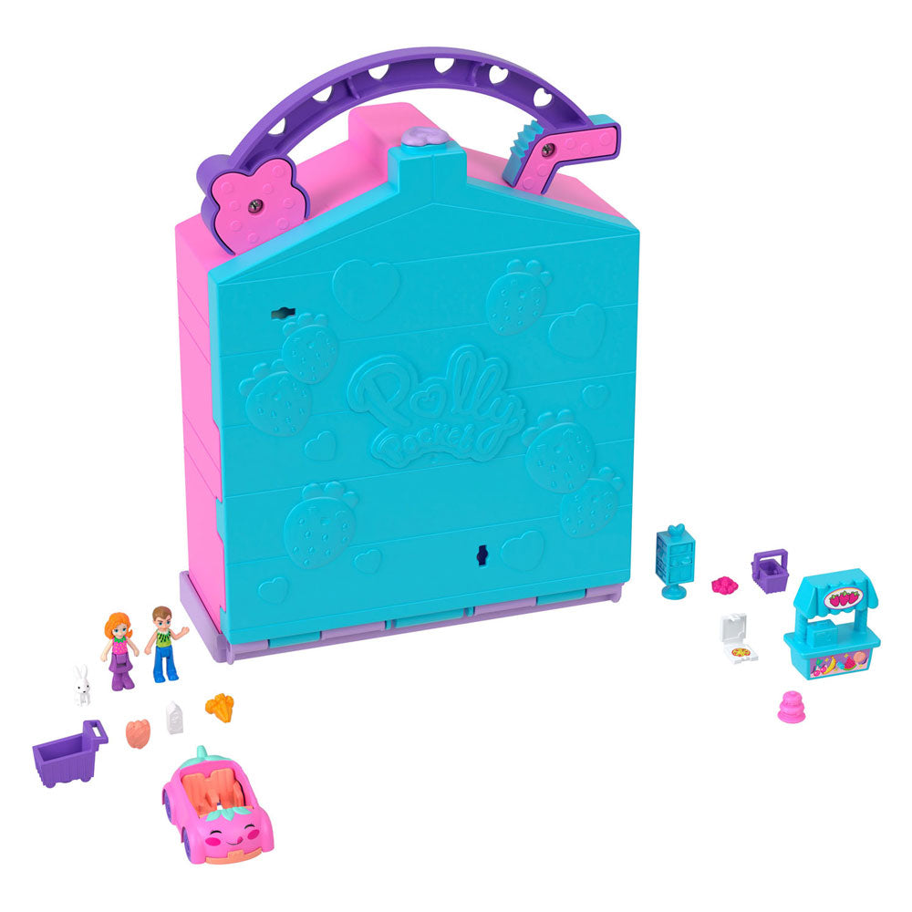 Mattel polly pocket pollyville versmarkt