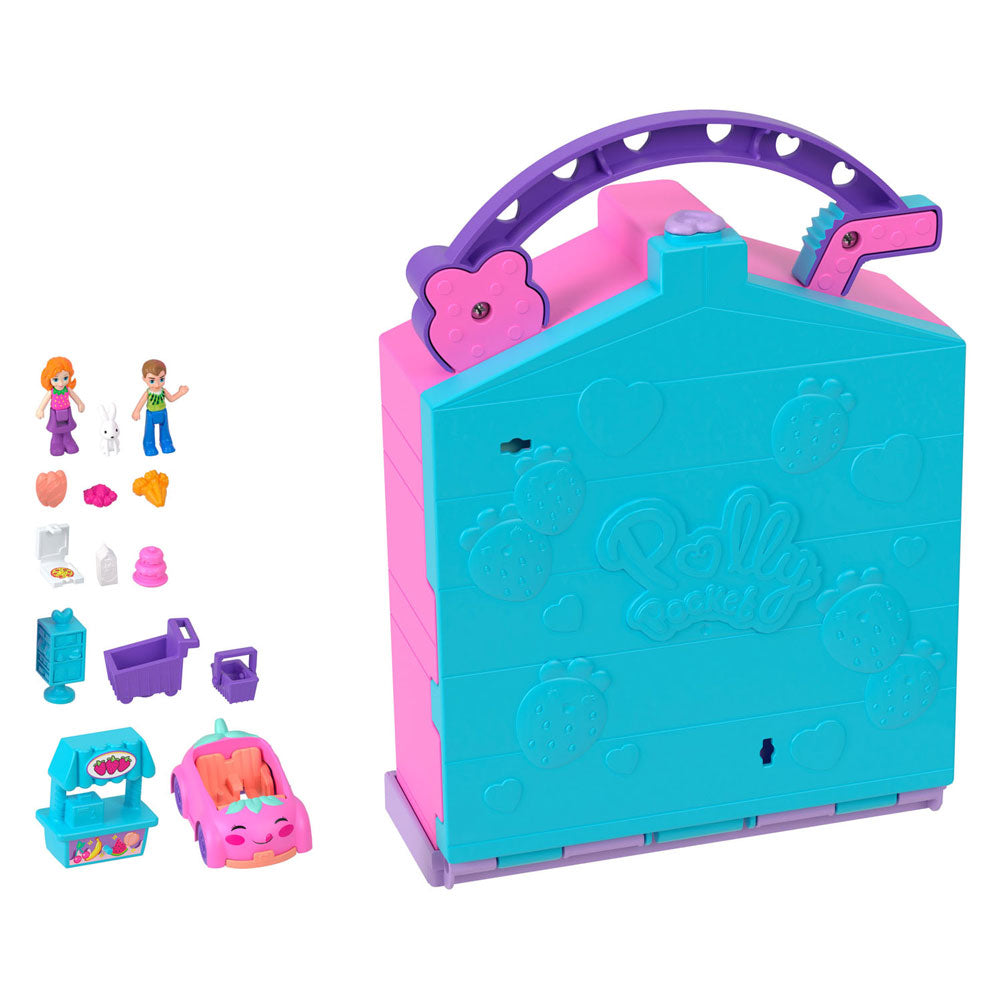 Mattel polly pocket pollyville versmarkt