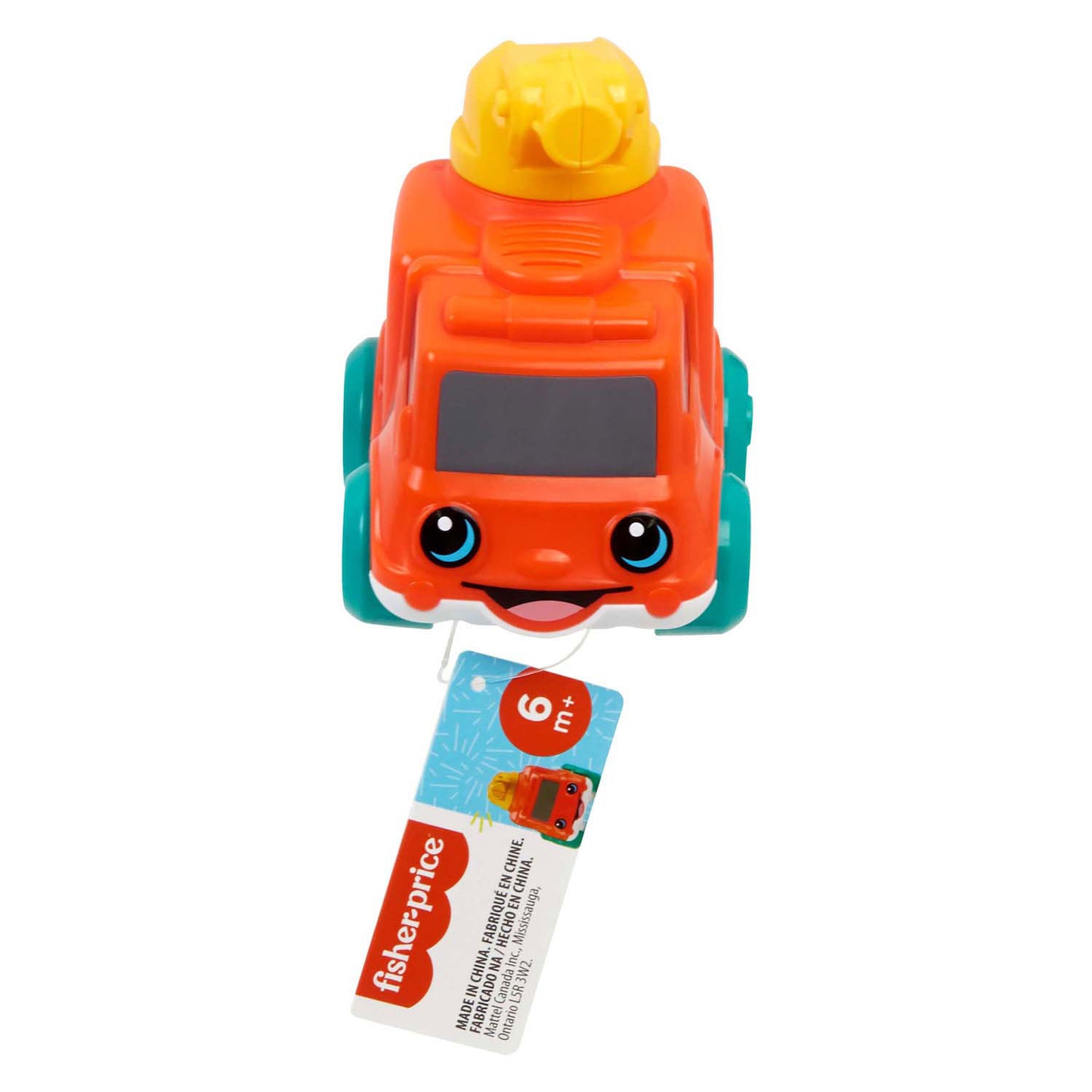 Fisher price duw voertuig rood