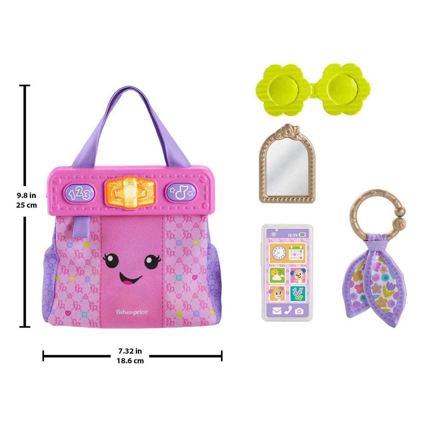 Fisher-price leerplezier op stap ontdekkingstas