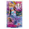 Mattel barbie zeemeermin met magische bloemen blauw