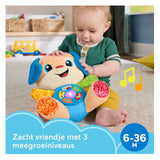 Fisher-price leerplezier meegroeispeelgoed puppy - muzikale knuffel - afbeelding 4
