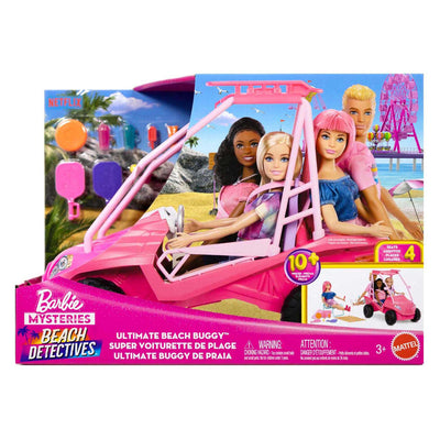 Barbie mysteries beach detectives ultieme strandbuggy, pop, voertuig en accessoires