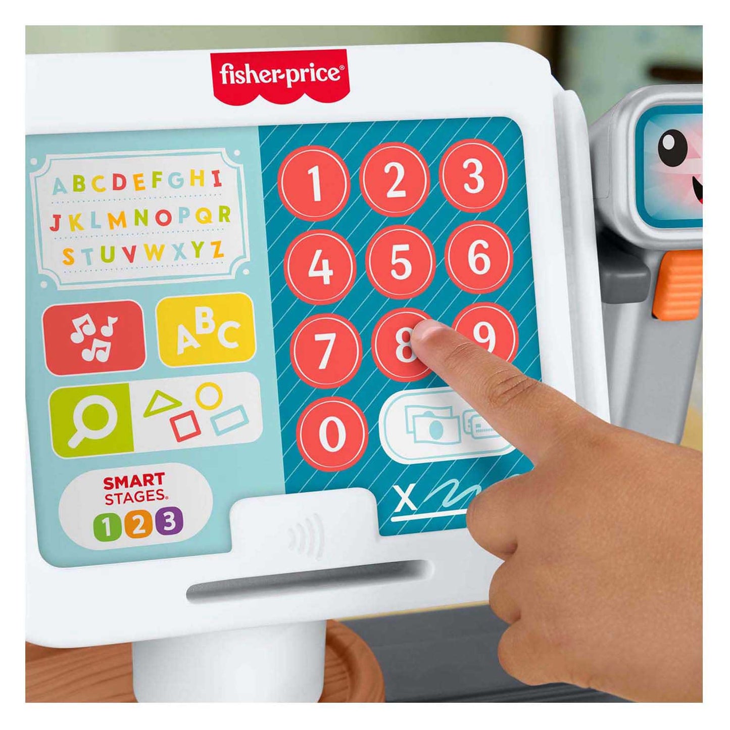 Fisher-price leerplezier tellen en shoppen - speelgoedkassa