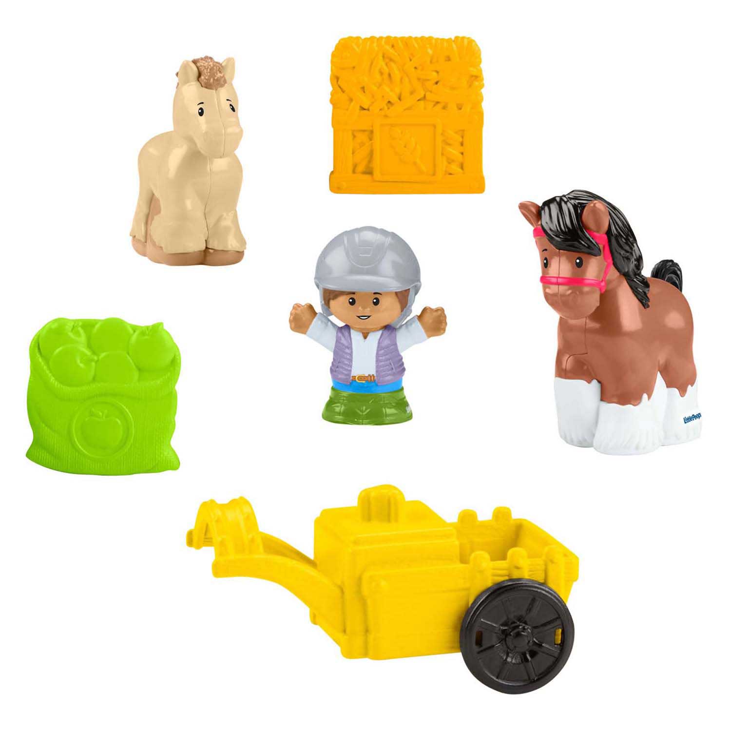 Mattel fisher price little people paardenstal