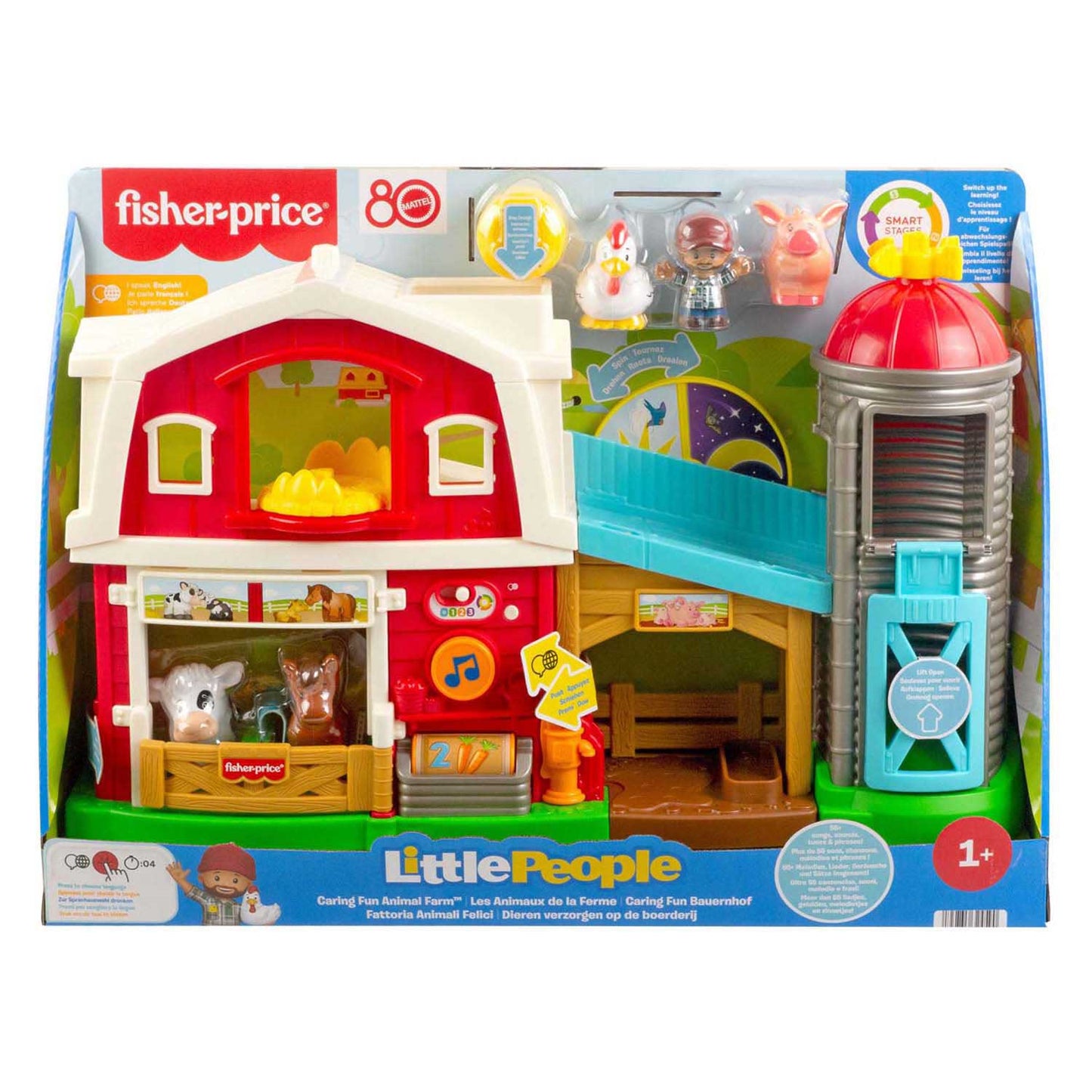 Mattel fisher price little people dierenverzorgingsboerderij