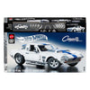 Mattel brick shop hot wheels elite serie - corvette grand sport - bouwspeelgoed - 918 onderdelen
