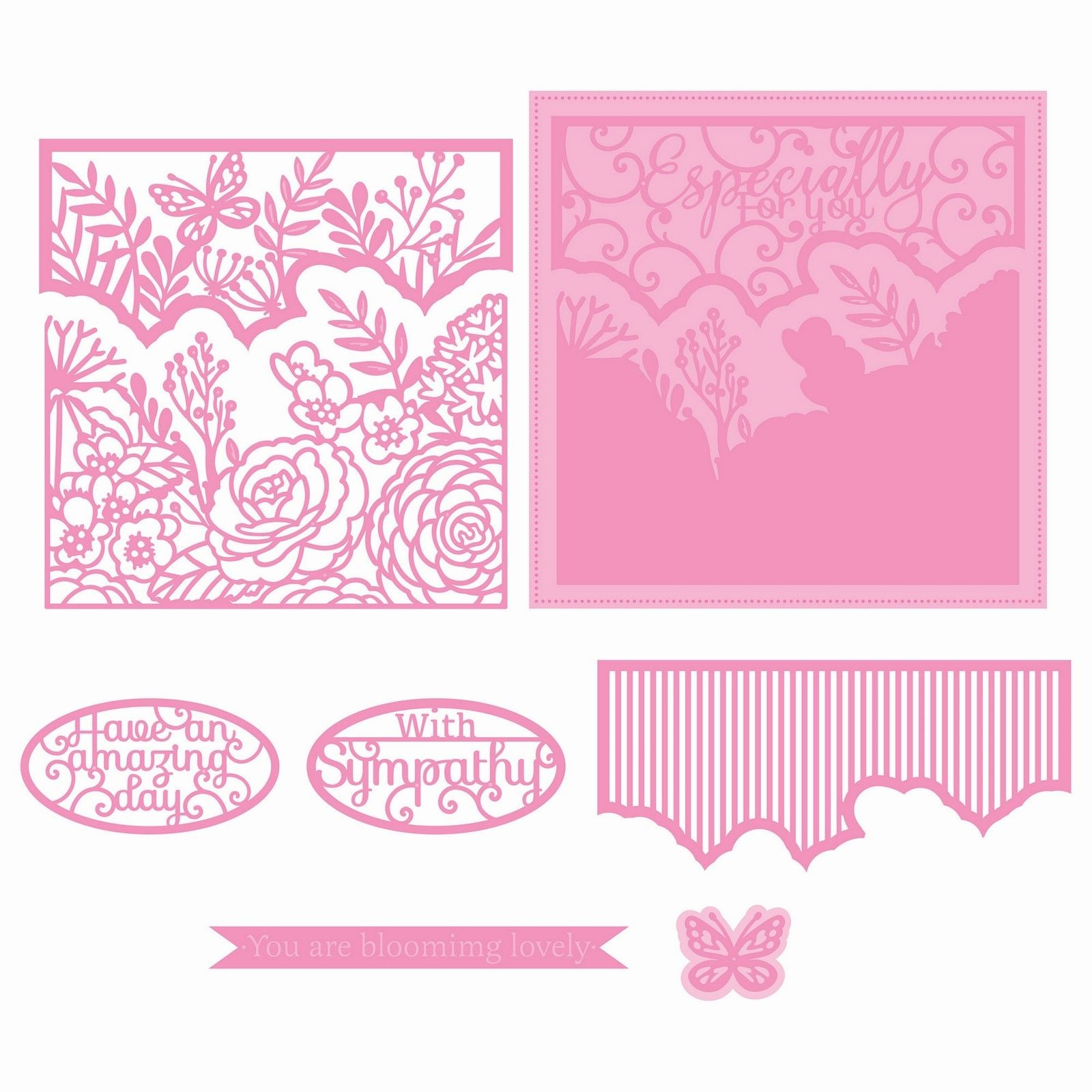 Tonic studios • essentials die set blossoming blooms