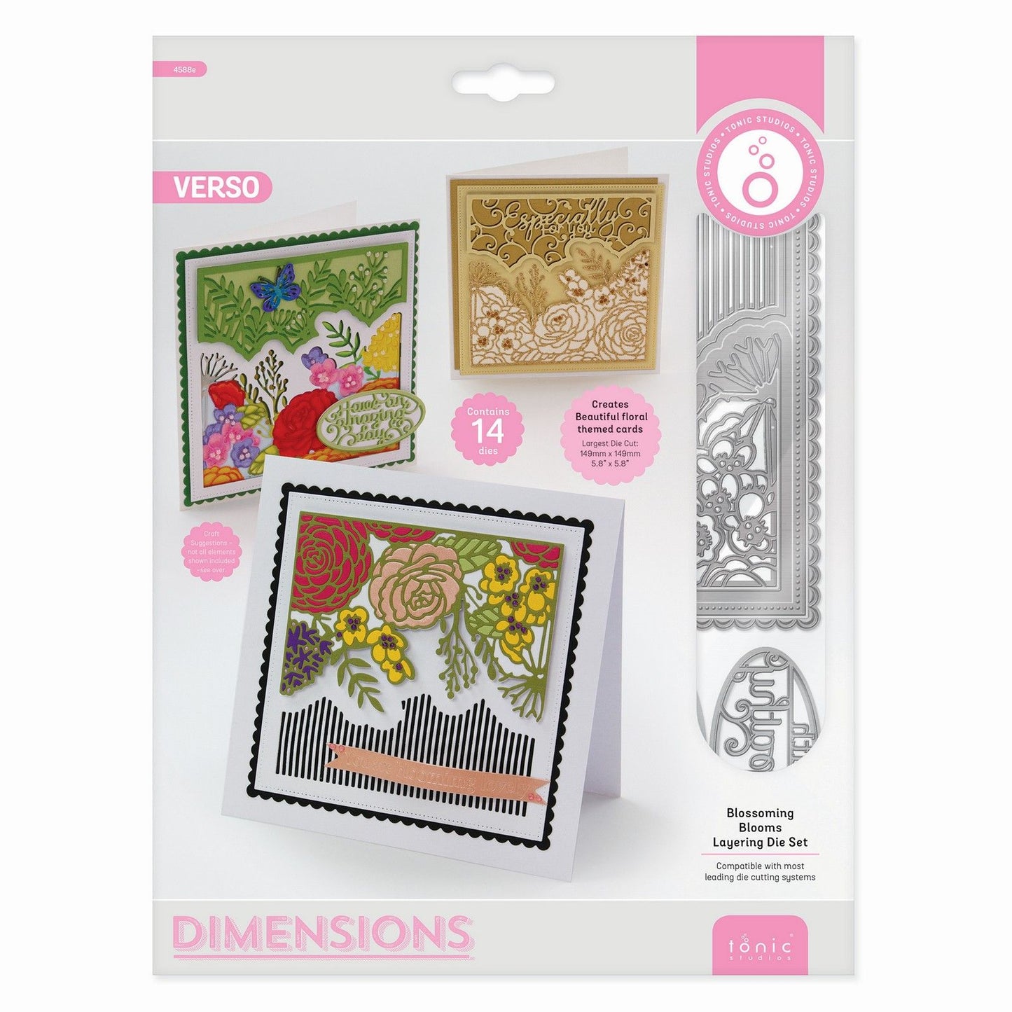 Tonic studios • essentials die set blossoming blooms