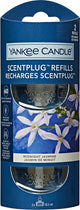 Yankee candle - midnight jasmine - elektrische diffuser navulling - 2 stuks