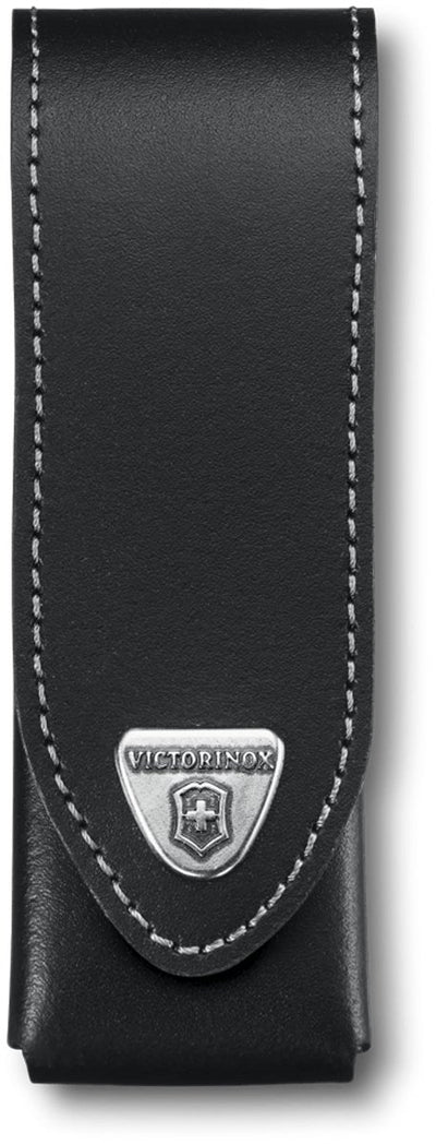 Victorinox riemetui - zwart leer