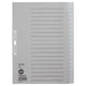 Blanco tabbladen leitz 1220 grijs karton
