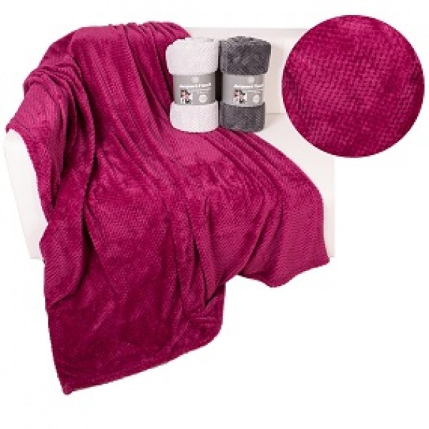 Woondeken jacquard flanell 150x200cm