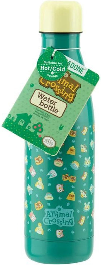 Paladone animal crossing - metal water bottle 500ml