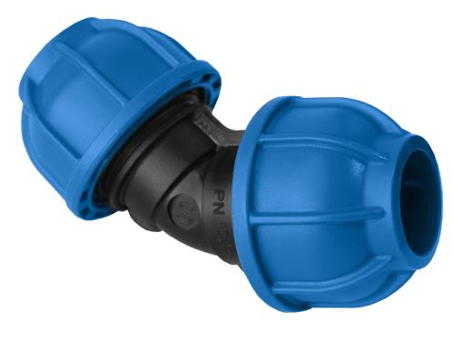 Alusic bocht 45gr. ø50mm