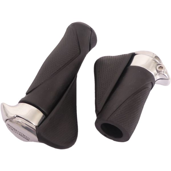 Fietsgreep met ergonomisch handvat, 130mm 87mm, Kraton materiaal, zwart