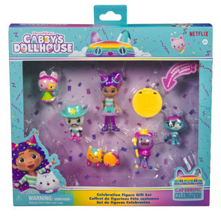 Gabby's poppenhuis feest fig. set gabby 5 cats