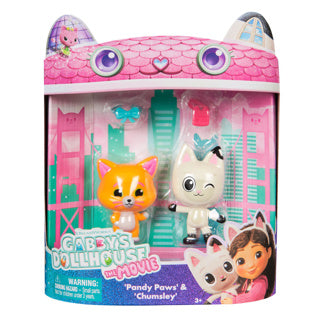 Gabby’s poppenhuis the movie speelfigurenset met 2 katjes pandy chumsley | 2 stuks