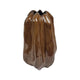 Mansion atmosphere vaas merano keramiek bruin 16,5x15x25,5cm